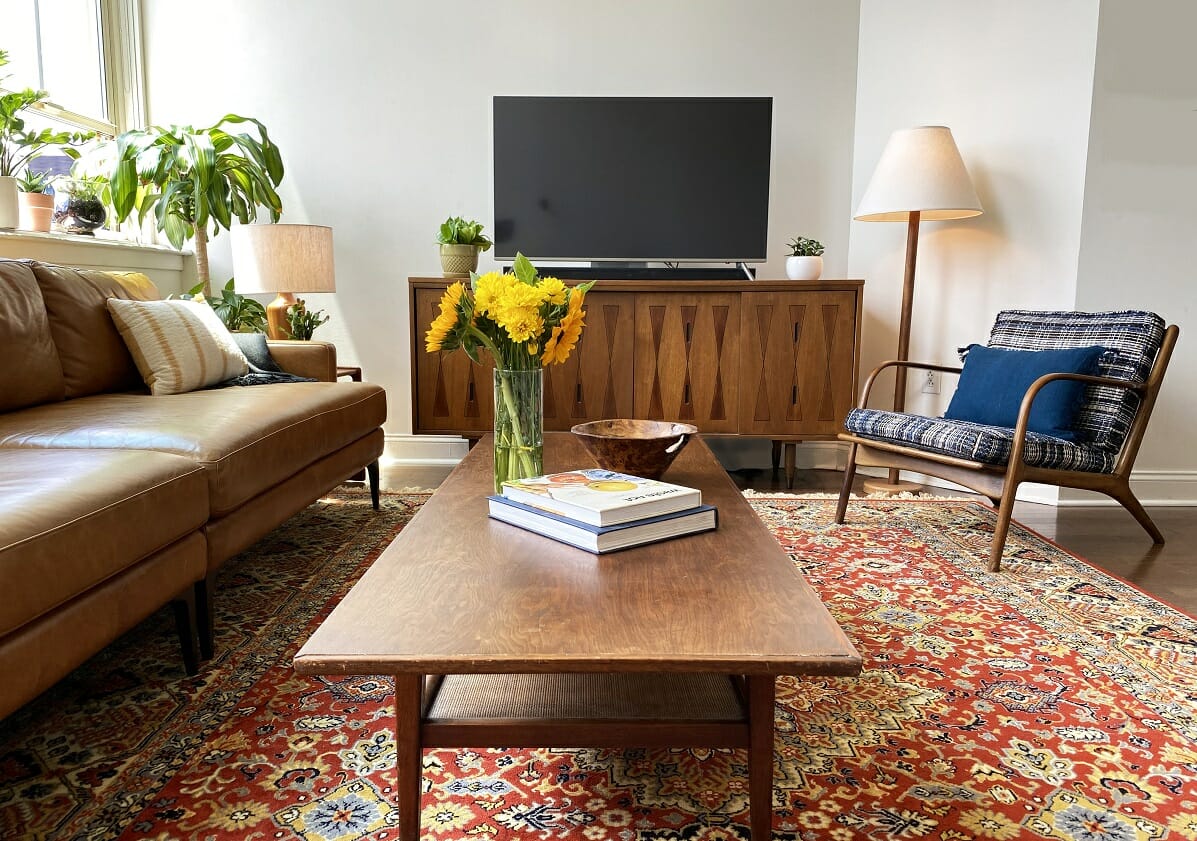 Fall decor ideas for the living room - Amy C