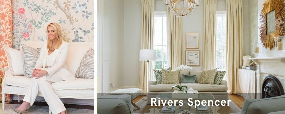 Opulent living room by one of the top interior decorators New Orleans, River Spencer