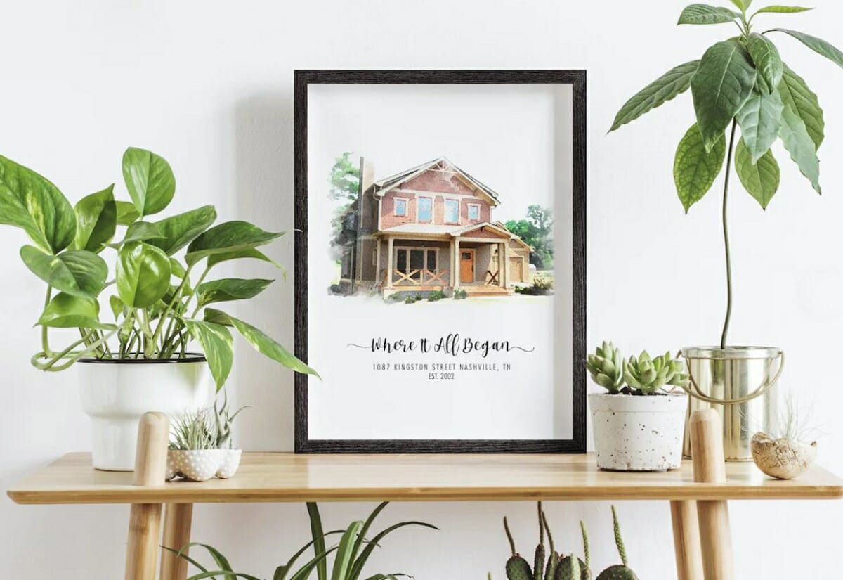 Personalized housewarming gifts