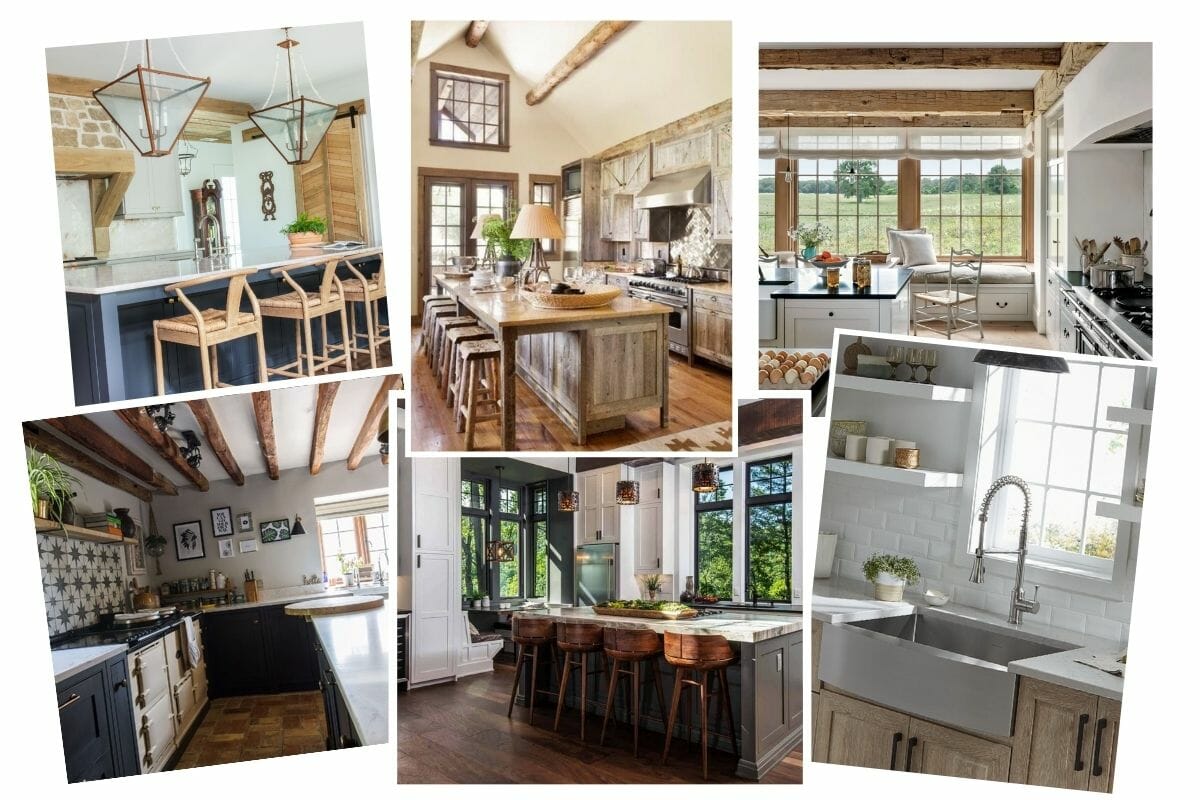 The Inspiration Moodboard for rustic kitchen remodel (1)