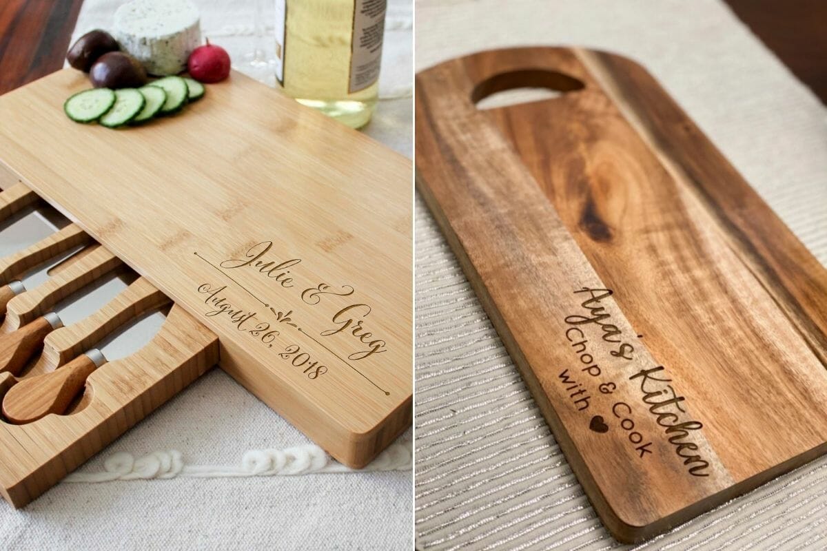 chopping boards as gifts for new homeowners