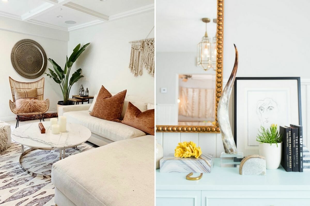 perfectly balanced boho decor