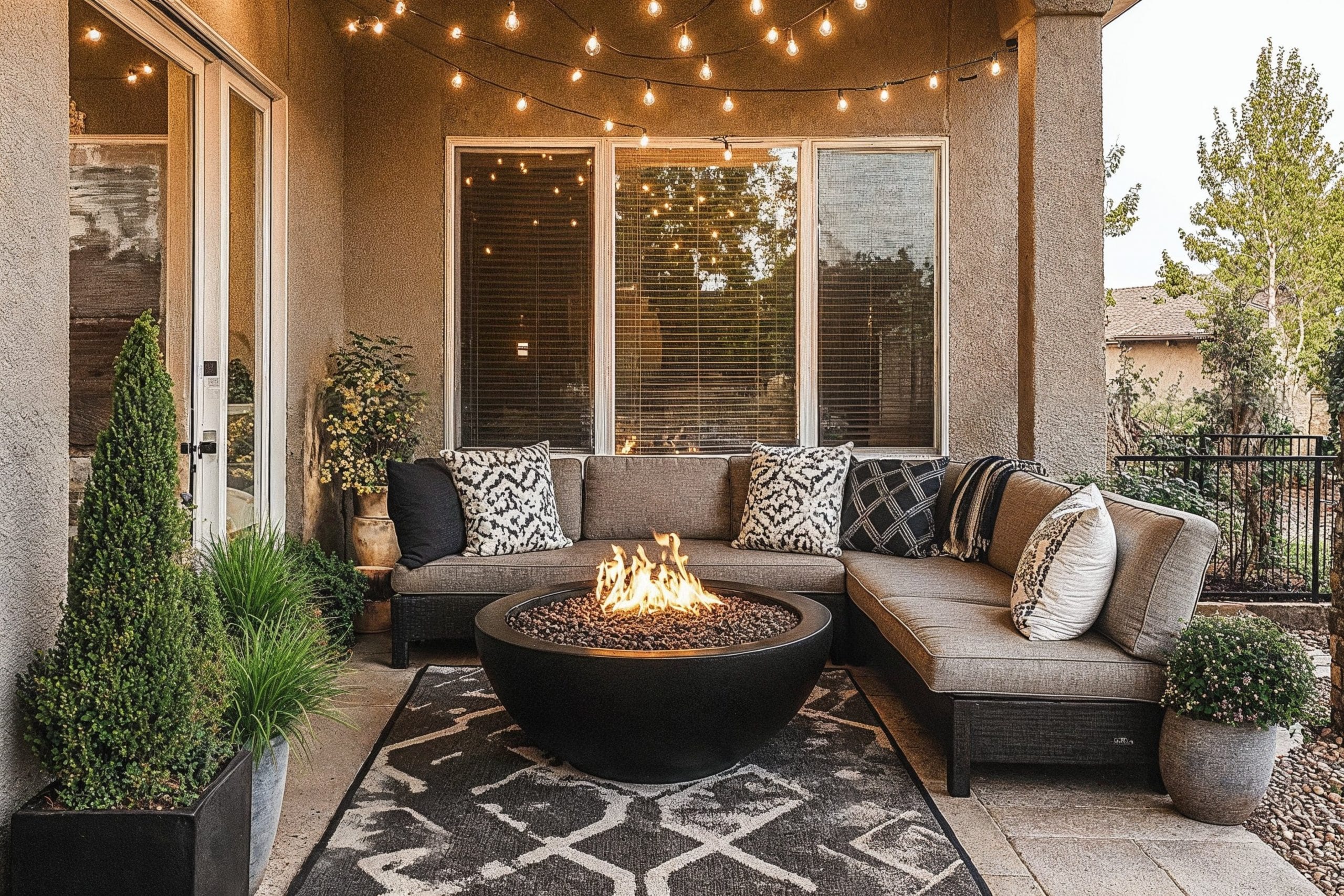 Before & After: Screened-in Deck & Backyard Patio Design