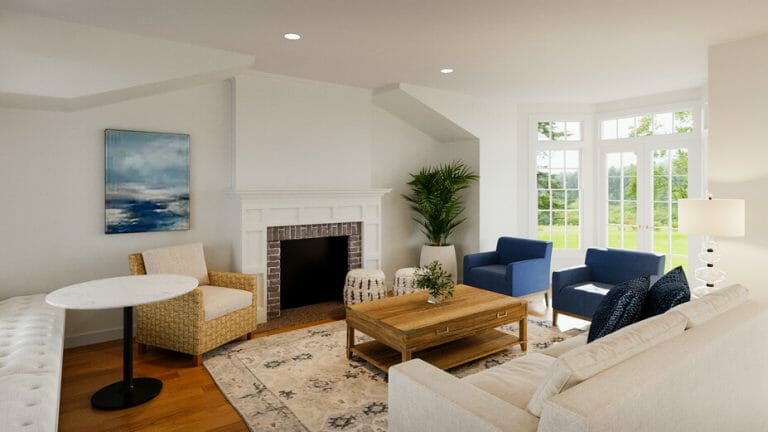 Before & After: Hamptons Style Interior Design Transformation