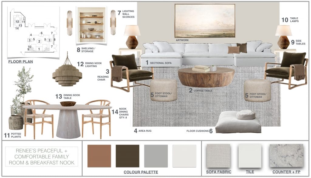 Preliminary proposal by Decorilla designer, Ryley B.
