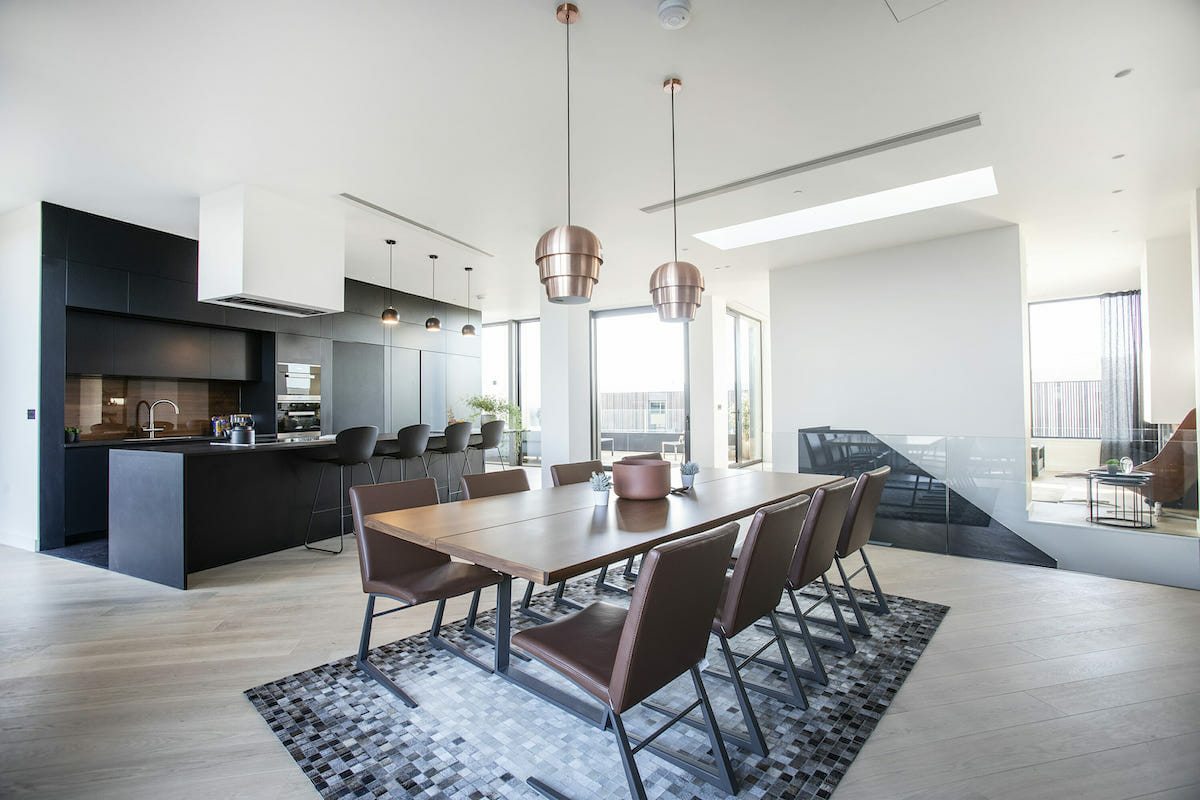 hire an interior designer near me - contemporary dining room results