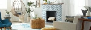Beachy interior design