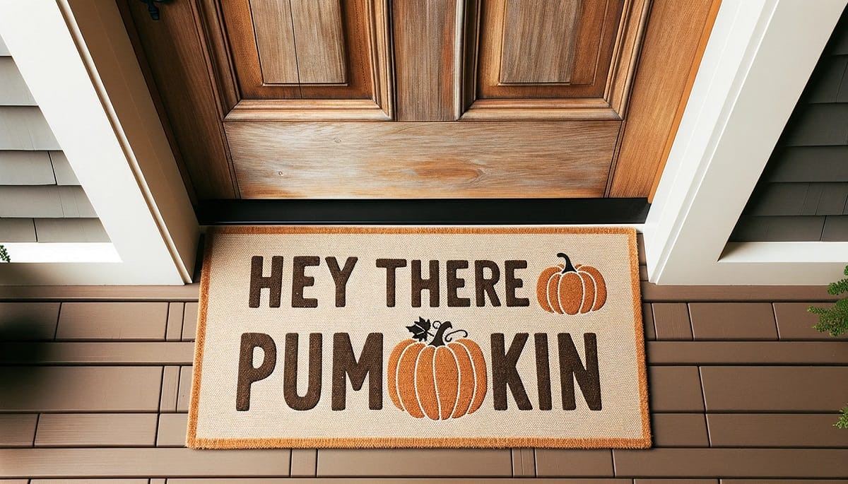 Cute thanksgiving door decor