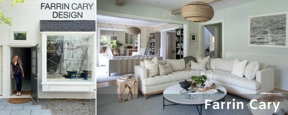 Hamptons interior design with texture