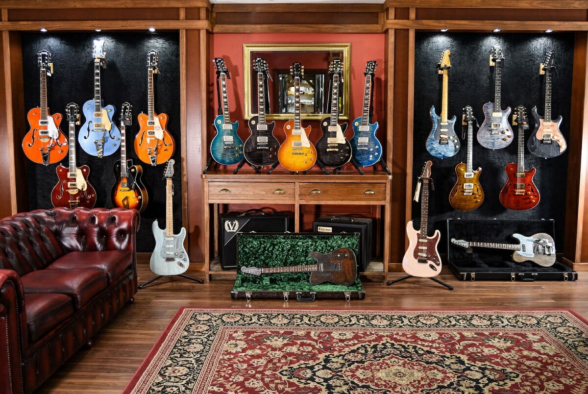 Before After Eclectic Music Room At