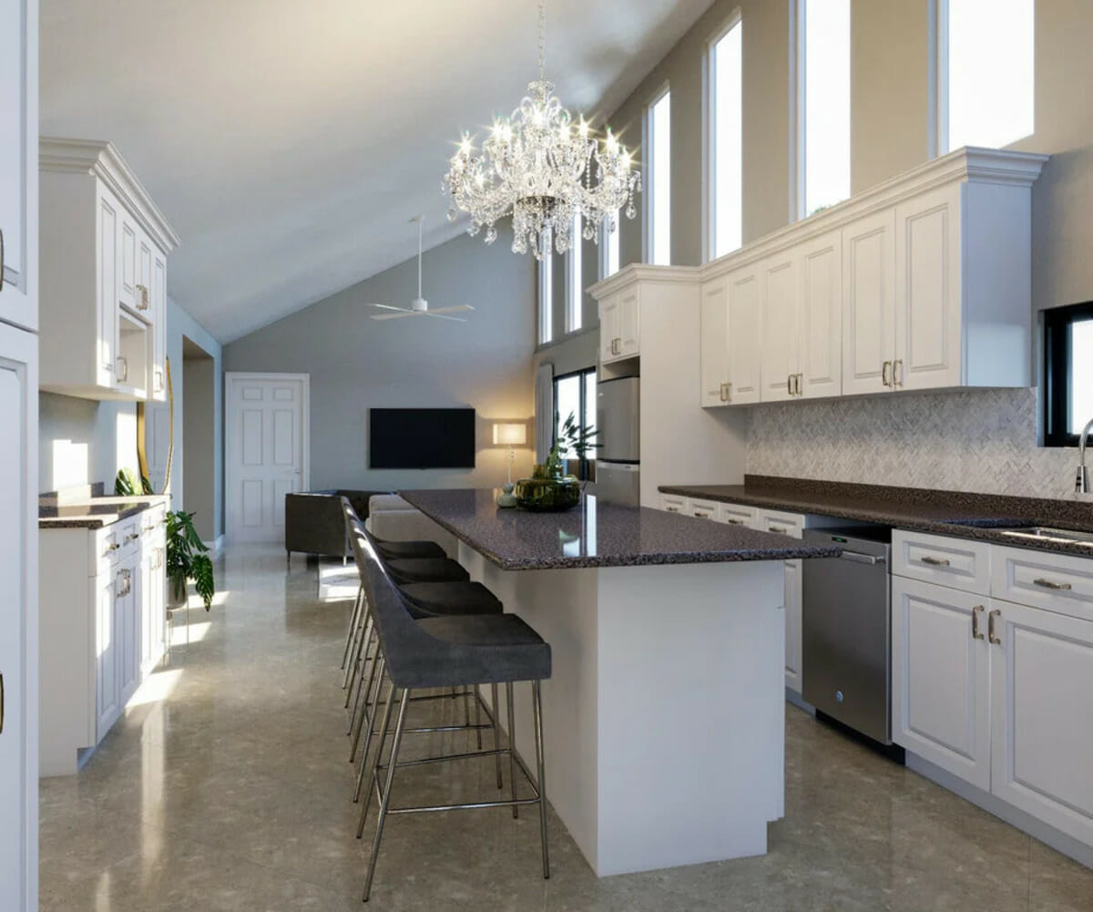 Transitional style kitchen by Decorilla