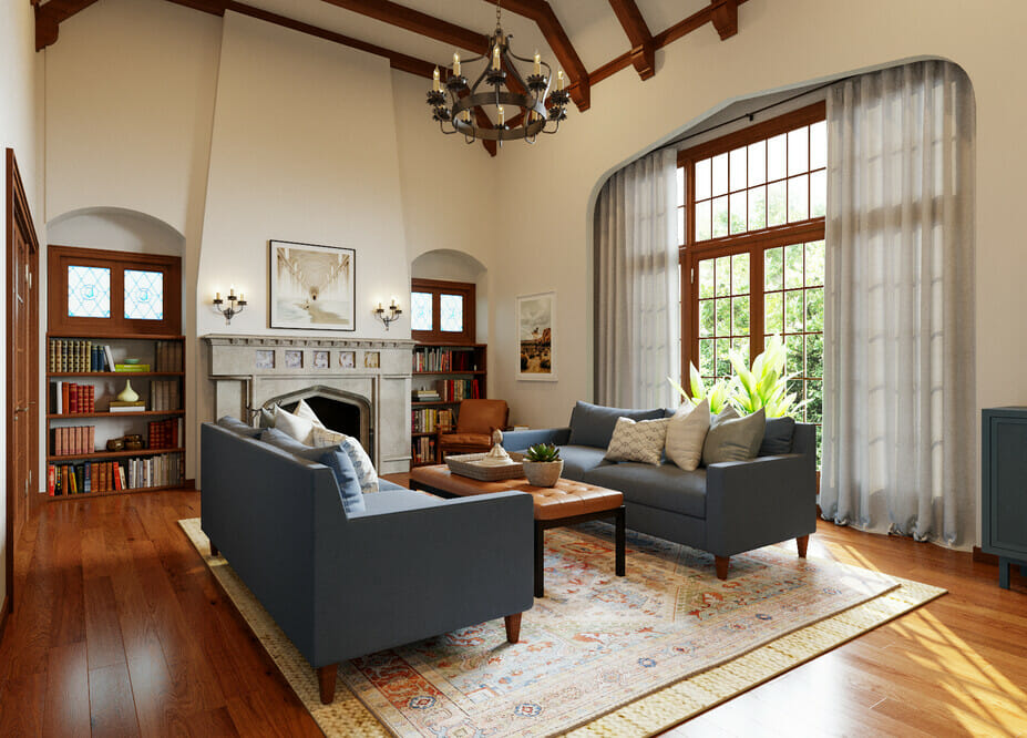 Tudor home interior design