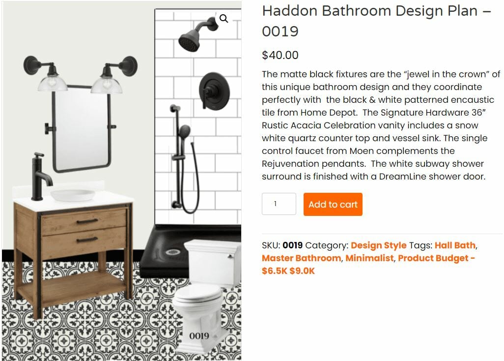 Virtual bathroom planner - Bathroom in a Box