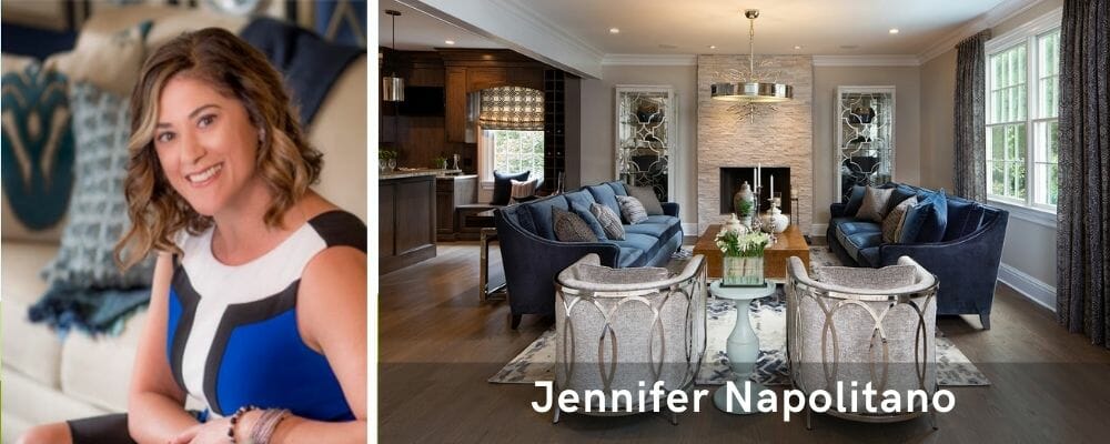 Connecticut interior designers Jennifer Napolitano