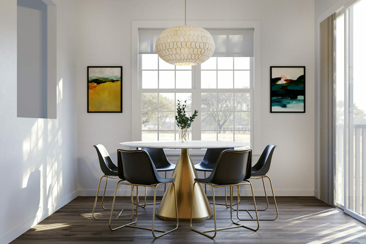 Contemporary breakfast nook ideas