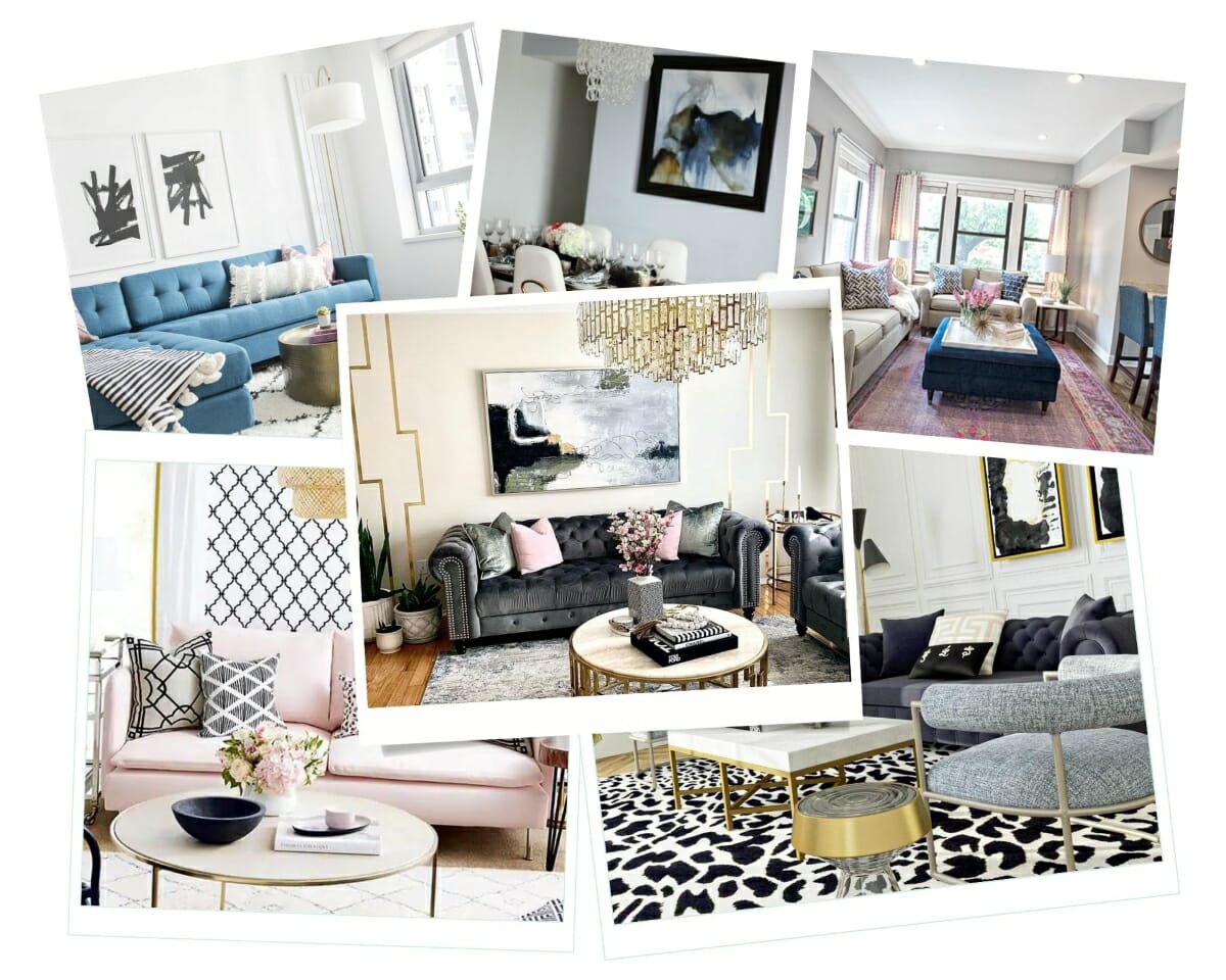 Global decorating style inspiration board