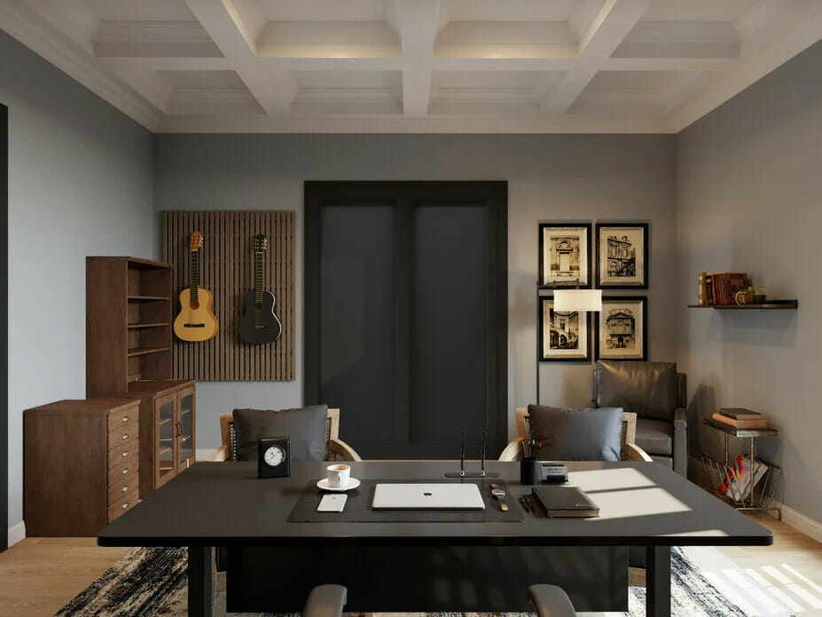 Traditional Home Office Interior Design