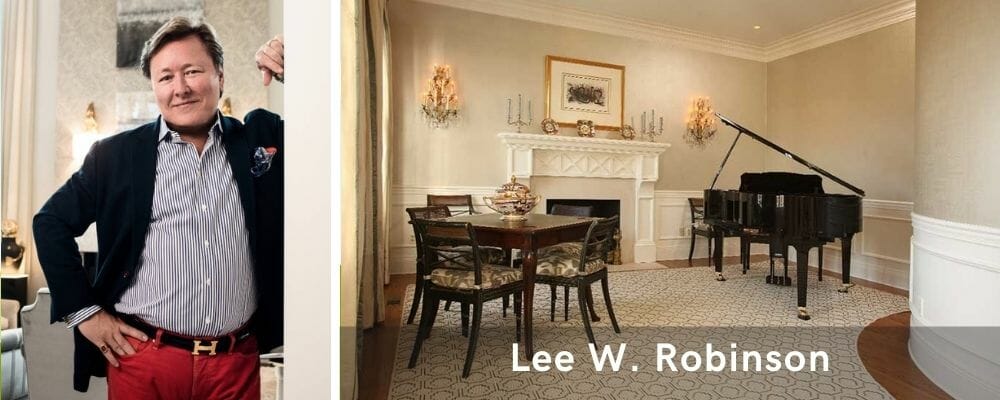 Louisville interior designers Lee W. Robinson