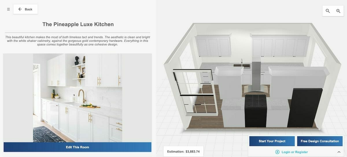 Lowes-lets you design your kitchen with a virtual kitchen design platform