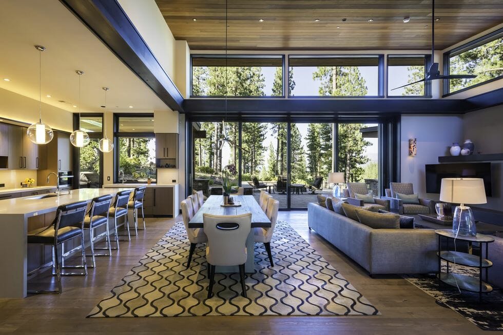 Before After Open Floor Plan Interior Design Refresh Decorilla 