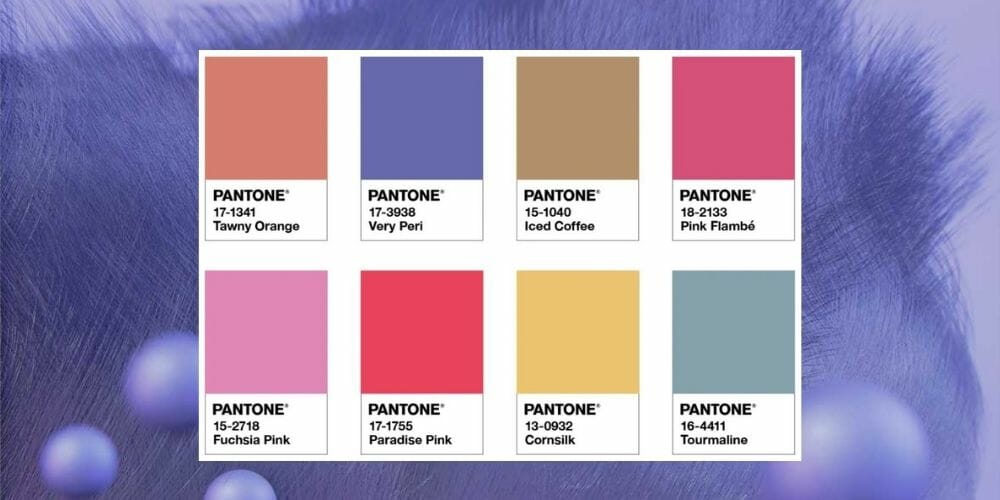 Pantone 2022 colors of the year