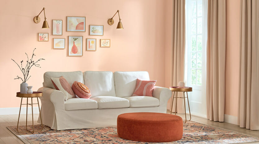 Pink color trends 2022 - Valspar