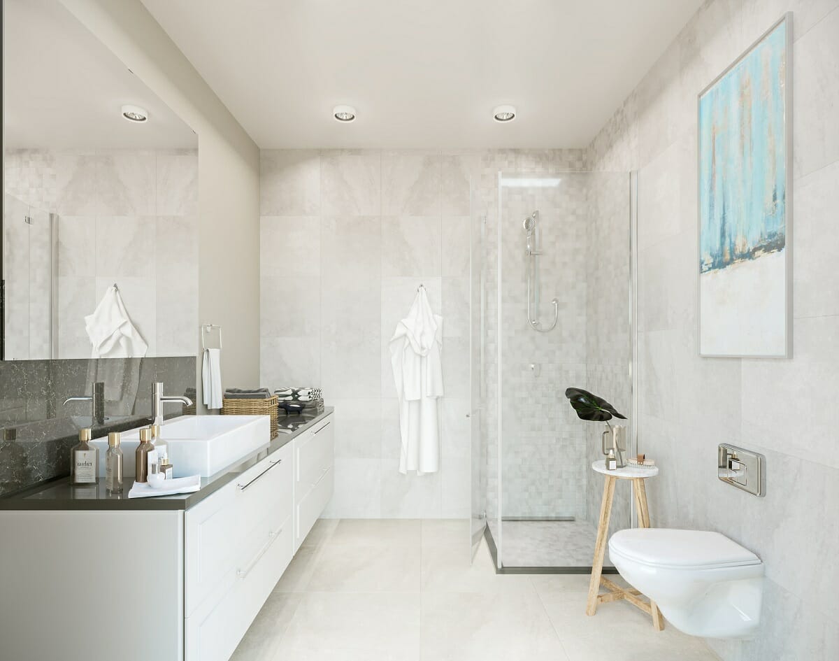 Bathroom by online interior designer Darya N