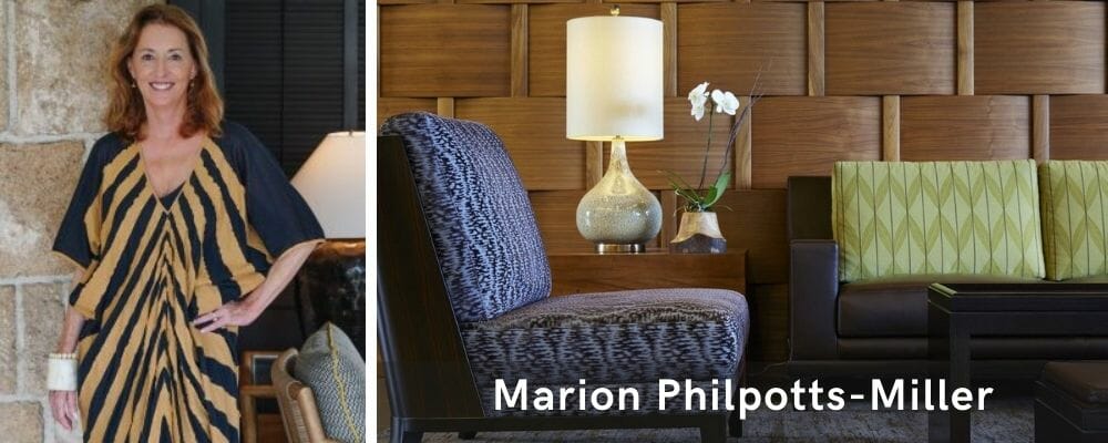 Honolulu interior designers Marion Philpotts Miller