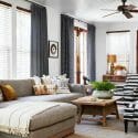 How to hang curtains - better homes and gardens
