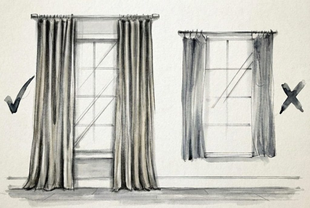 How to hang curtains like our pros, by Decorilla