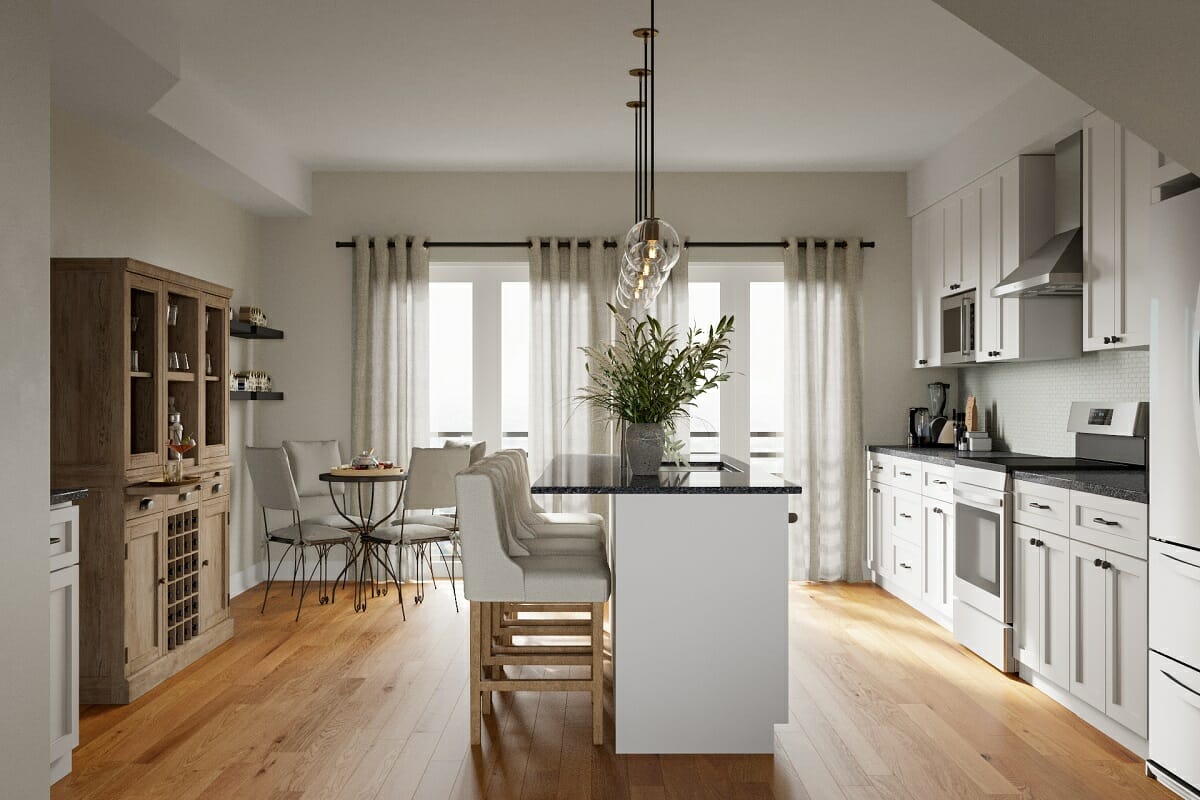 Kitchen by online decorator Liana Salvadori