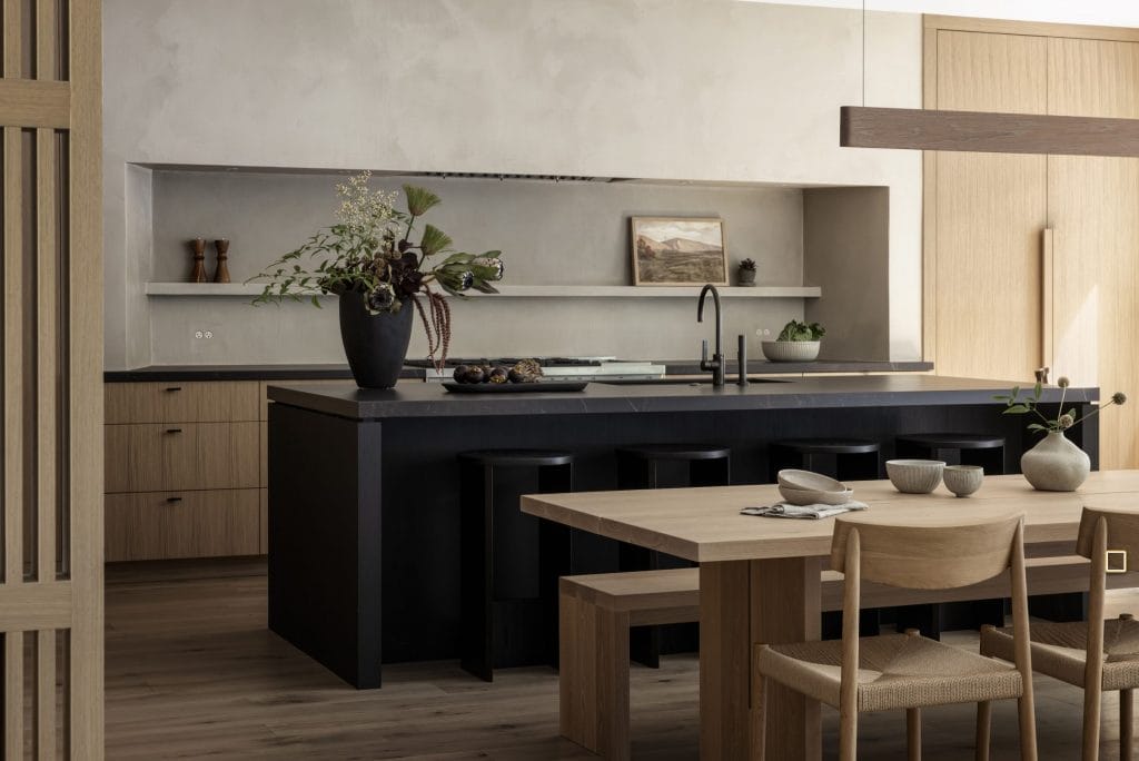 Modern organic kitchen by one of the top Vancouver interior designers, Jamie Deck, image credit Ema Peters
