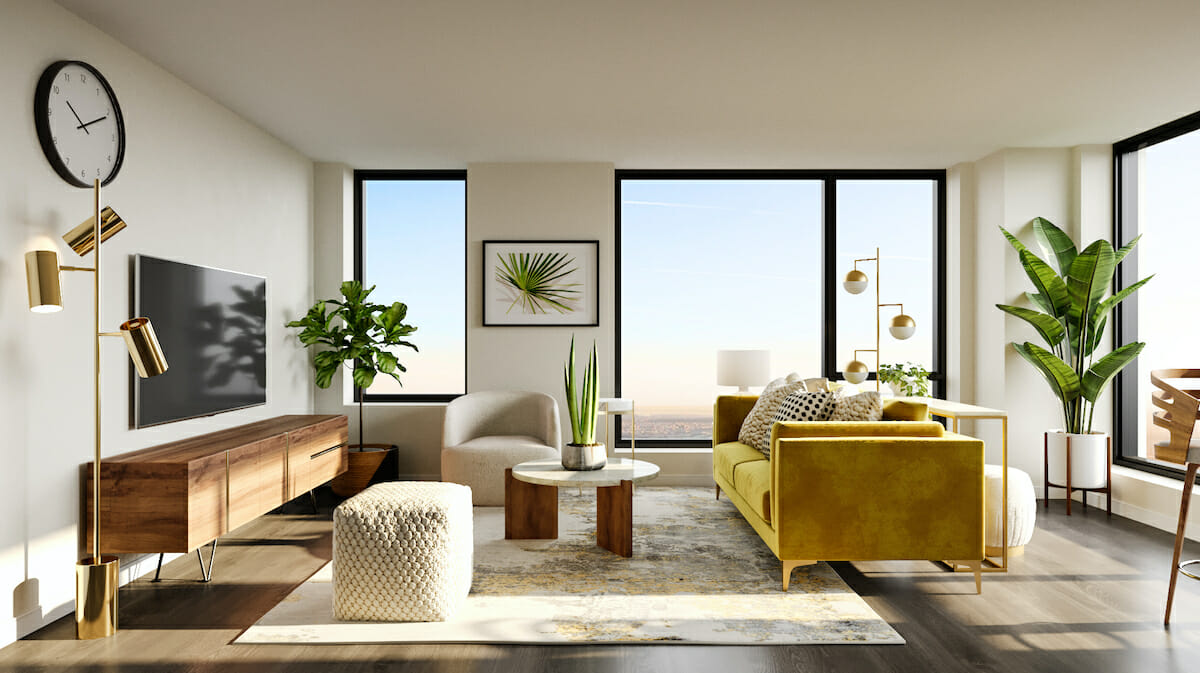 Contemporary Eco - Atrium Living room on Behance