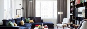 Contemporary style living room