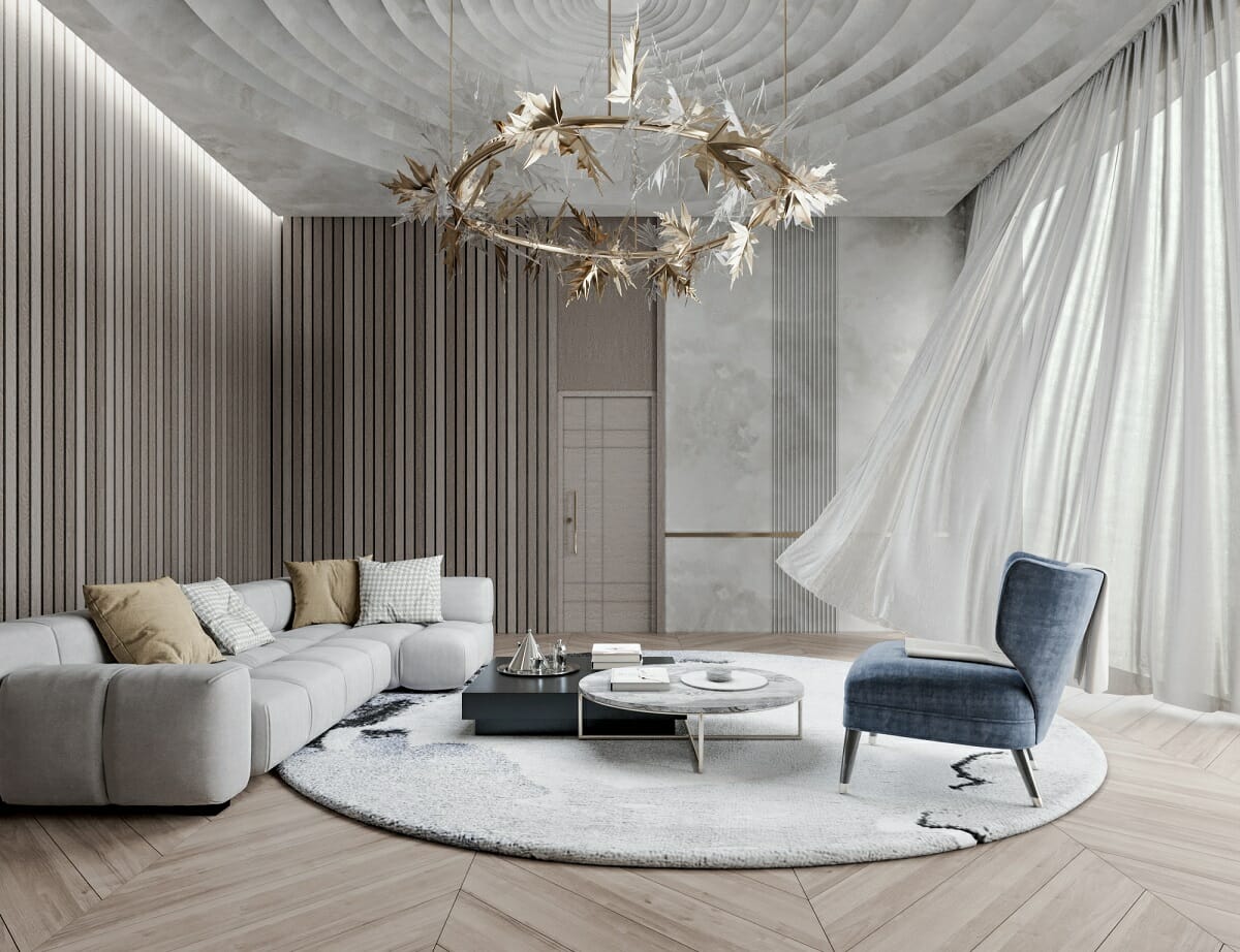 Modern neoclassical interior design - Basma E