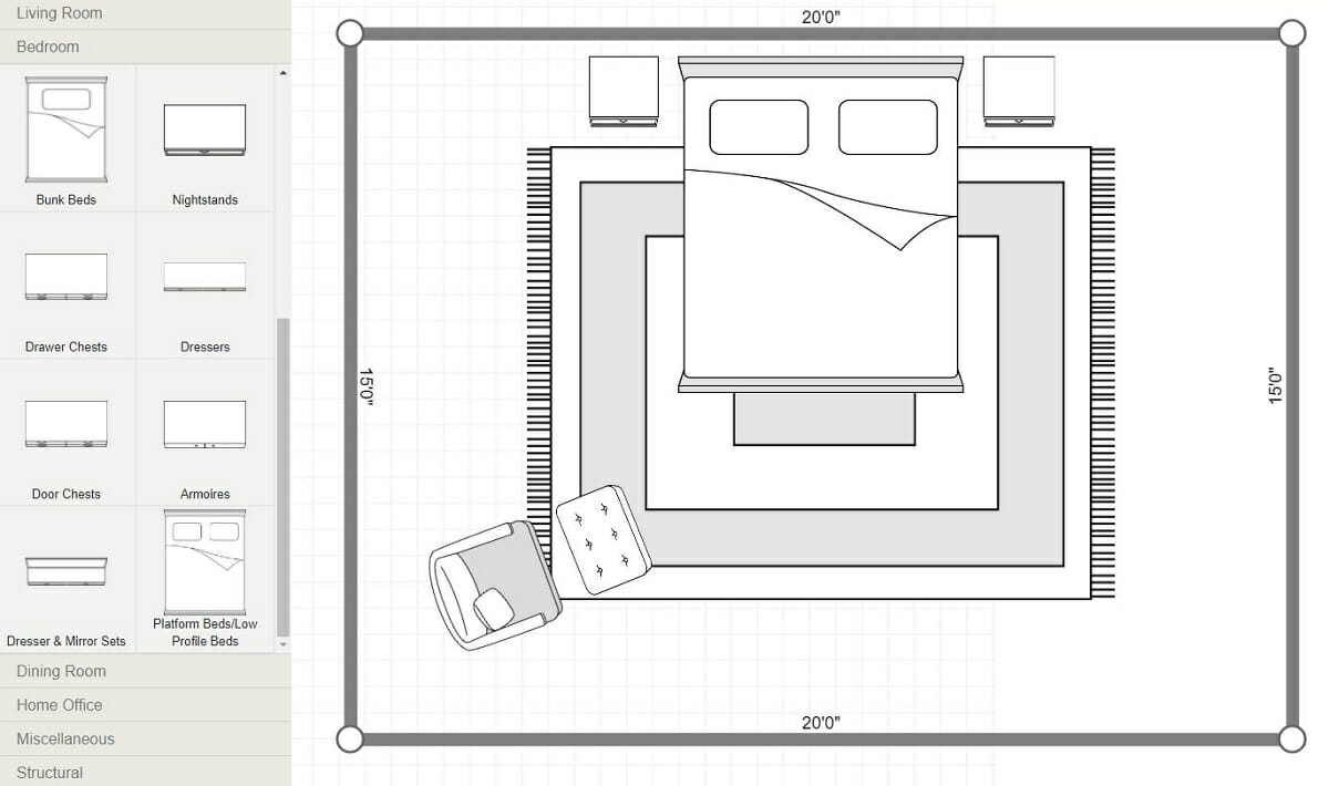 Online bedroom planner - Plan Your Room