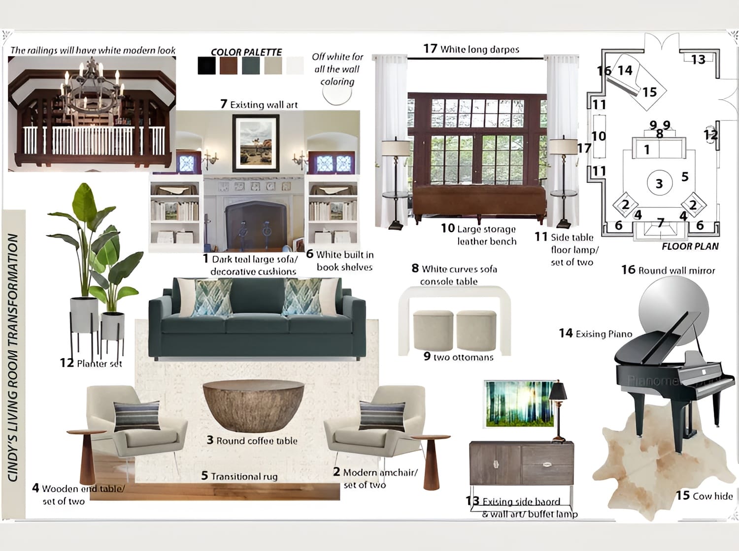 Before & After: Tudor House Interior Makeover - Decorilla