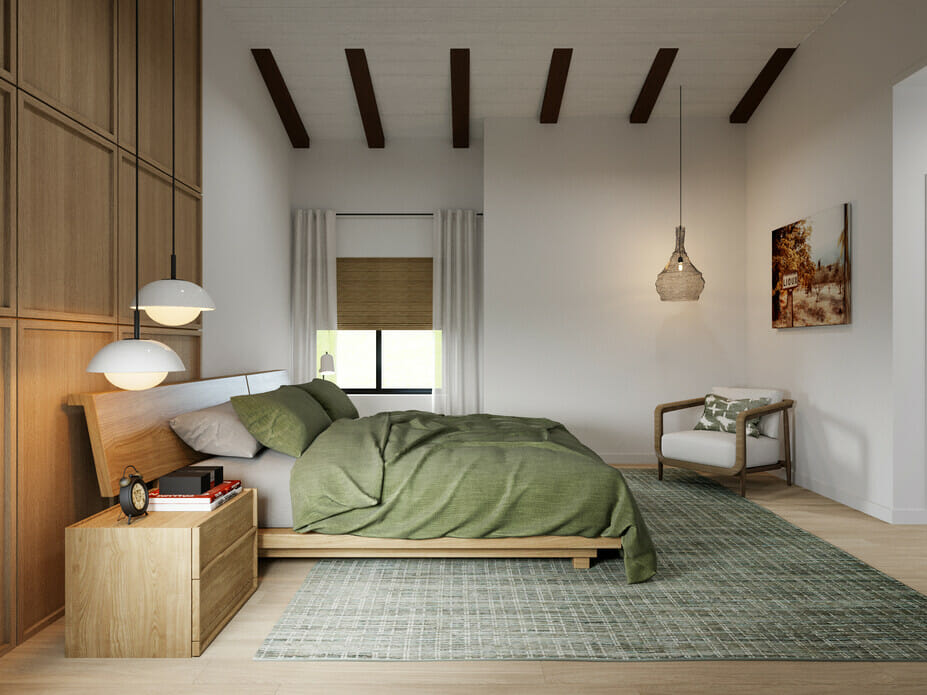 Professional bedroom interior design