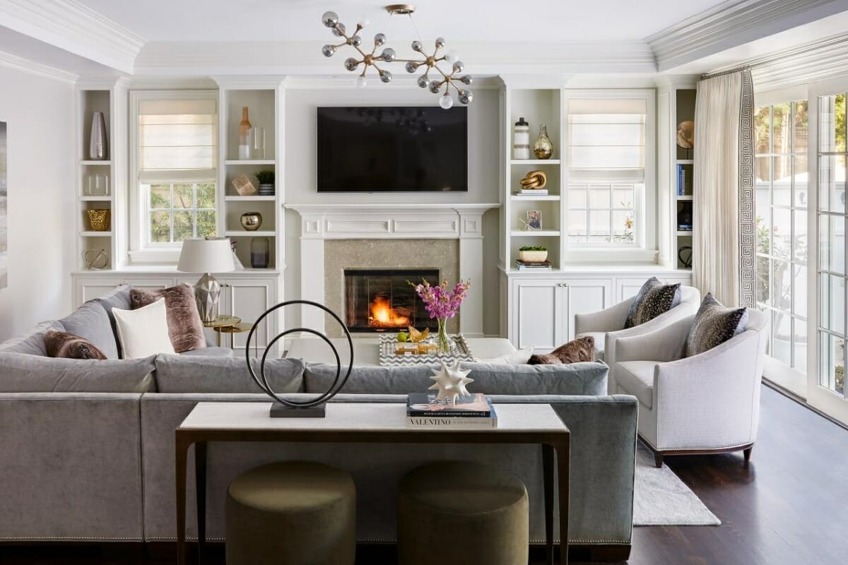 Transitional contemporary style