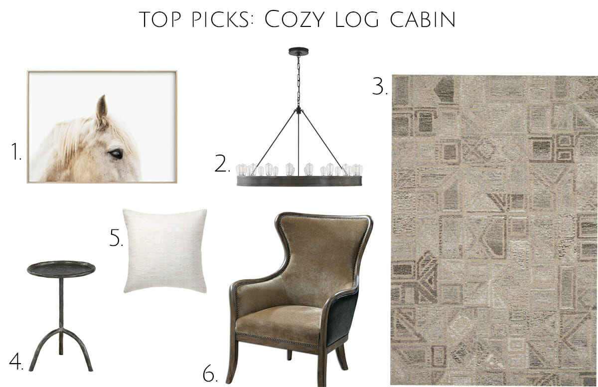 log cabin living room furniture top picks