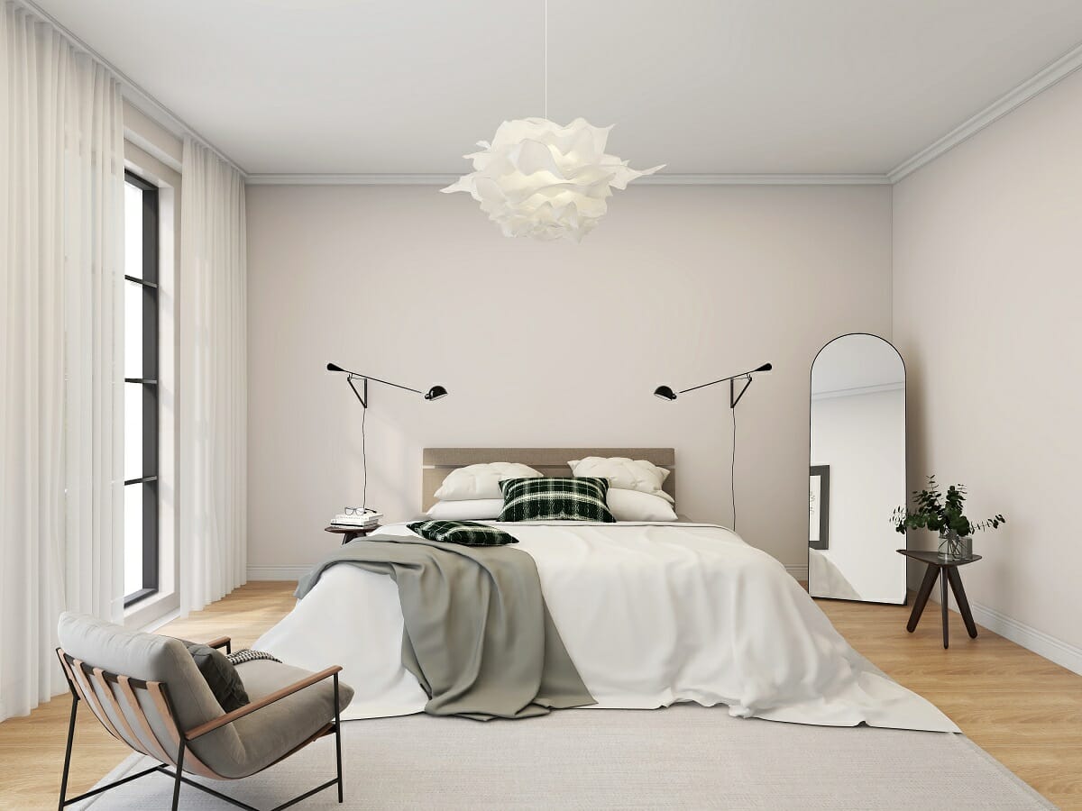 Bedroom by online interior decorator - Anna Yancheva