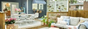 Chic patio design ideas