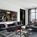 Contemporary masculine apartment decor dk decor