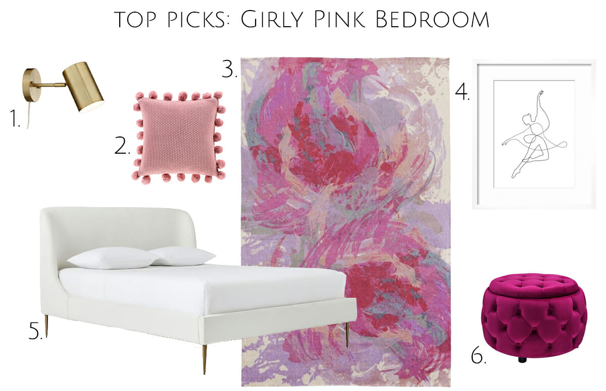 Cute pink bedroom top picks