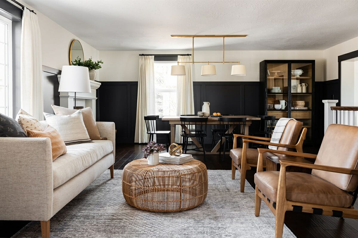 Dark house interior - Studio McGee
