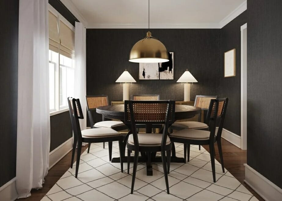 Dark modern house interior - Casey H