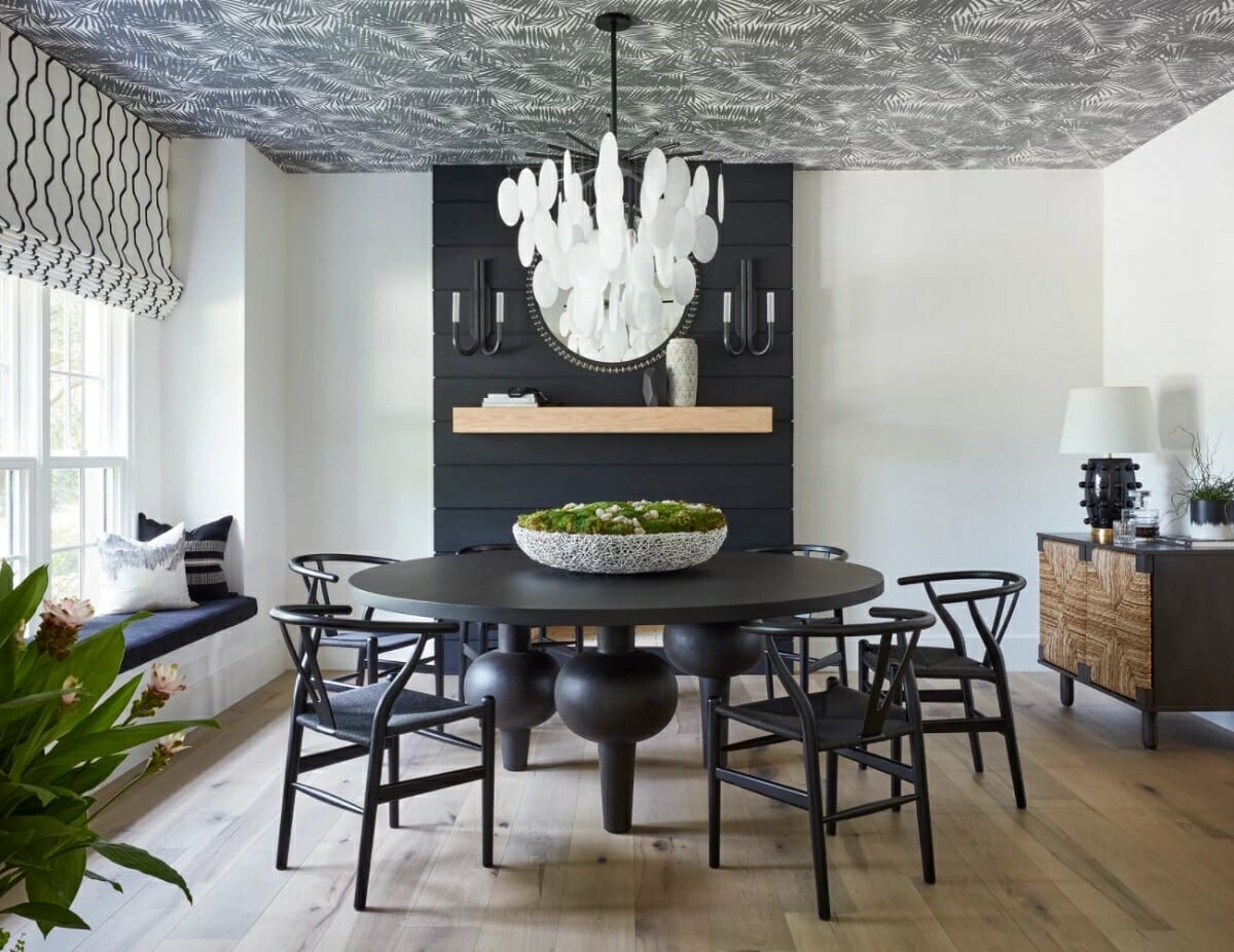 Dining room by one of the top interior designers in palm beach - Heather Weisz