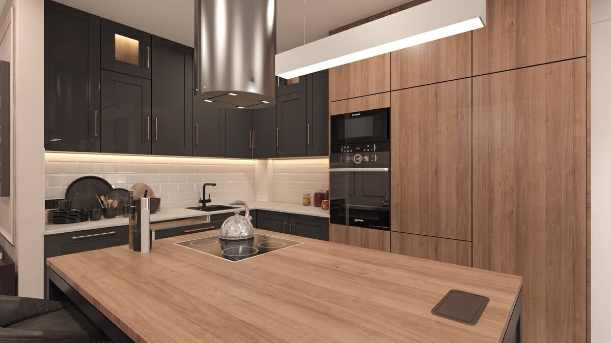 Kitchen by online interior decorator - Nikola P