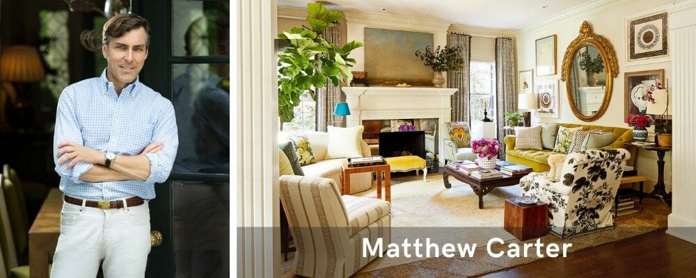 Lexington KY interior designers Mathew Carter