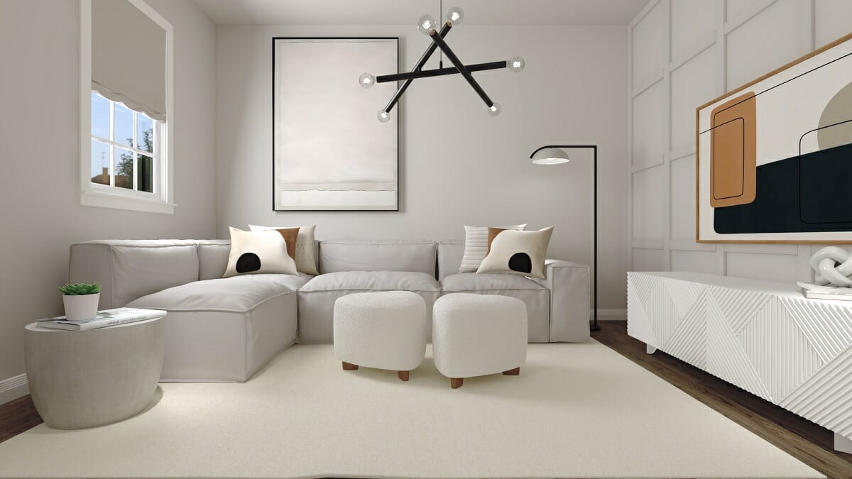 Lounge by online interior decorator - Nikola P